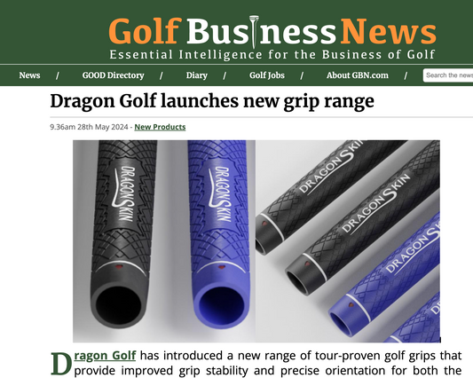 「Golf Business News」にてDragon Skin Gripが特集されました